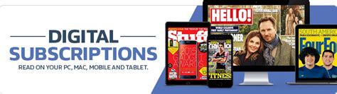 Digital magazine subscriptions. Over 6,000 publications..